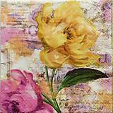  - S674 - Servítky - kvety, pastelové, akvarel - 10761241_