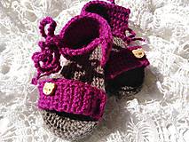 Detské topánky - Kitty (3-6 mes.) - 10762040_