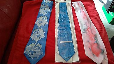 Pánske oblečenie - Kravata z hodvábu-Výpredaj (kravata zo 100%-ného hodvábu) - 10765217_