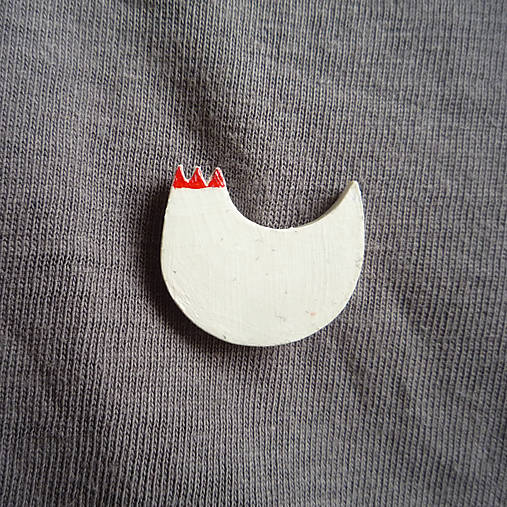 Brošne - sliepka bezzobá I - 10767338_