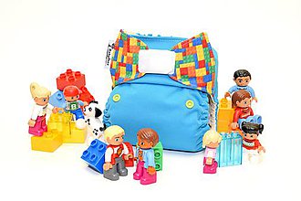 Detské doplnky - LEGO Blue - PUL Kapsová Plienočka (veľ. S-M-L) + vkladačka - 10768603_
