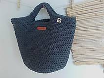 Veľké tašky - TOTE BAG grafit - 10771048_