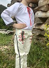 Detské oblečenie - Ľudový chlapčenský kroj Paľko - 10775140_