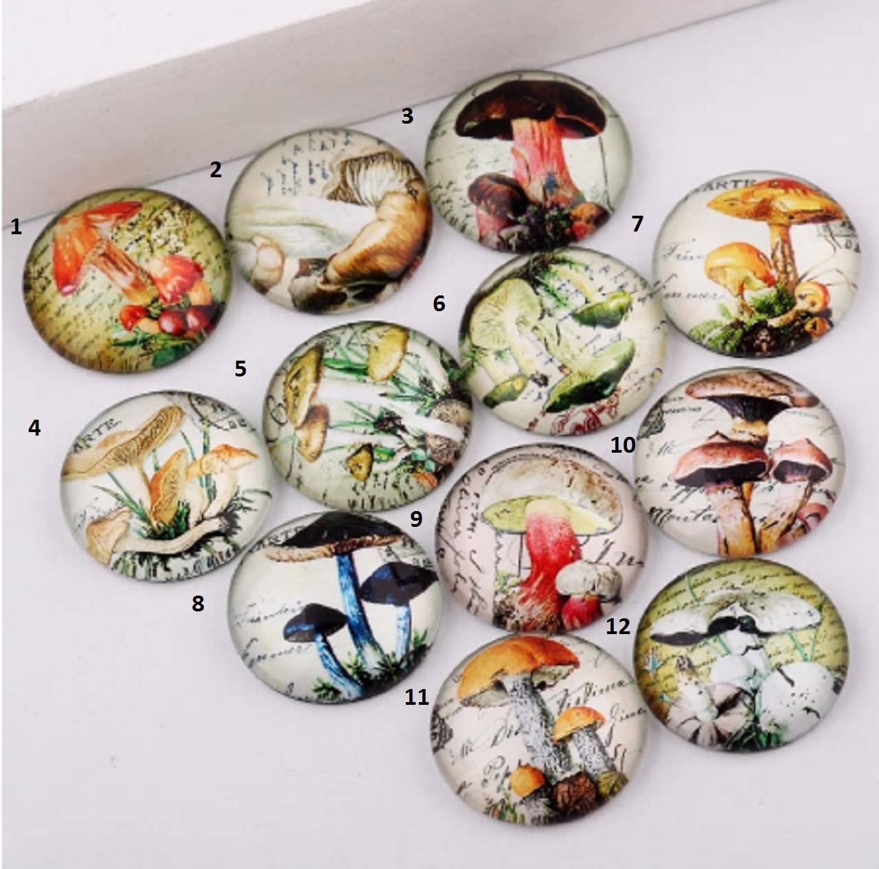 KA117 Kabošon hríbiky 12 mm