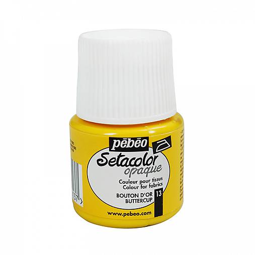  - Pebeo-Setacolor opaque, 13 Butter cup,45 ml - 10779135_