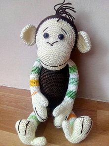 Hračky - Opička Rudolf - 10780376_