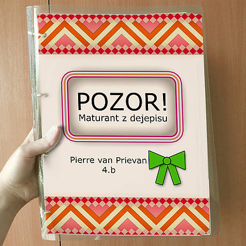 Papiernictvo - Pozor! Maturant z dejepisu - zakladač - 10781901_