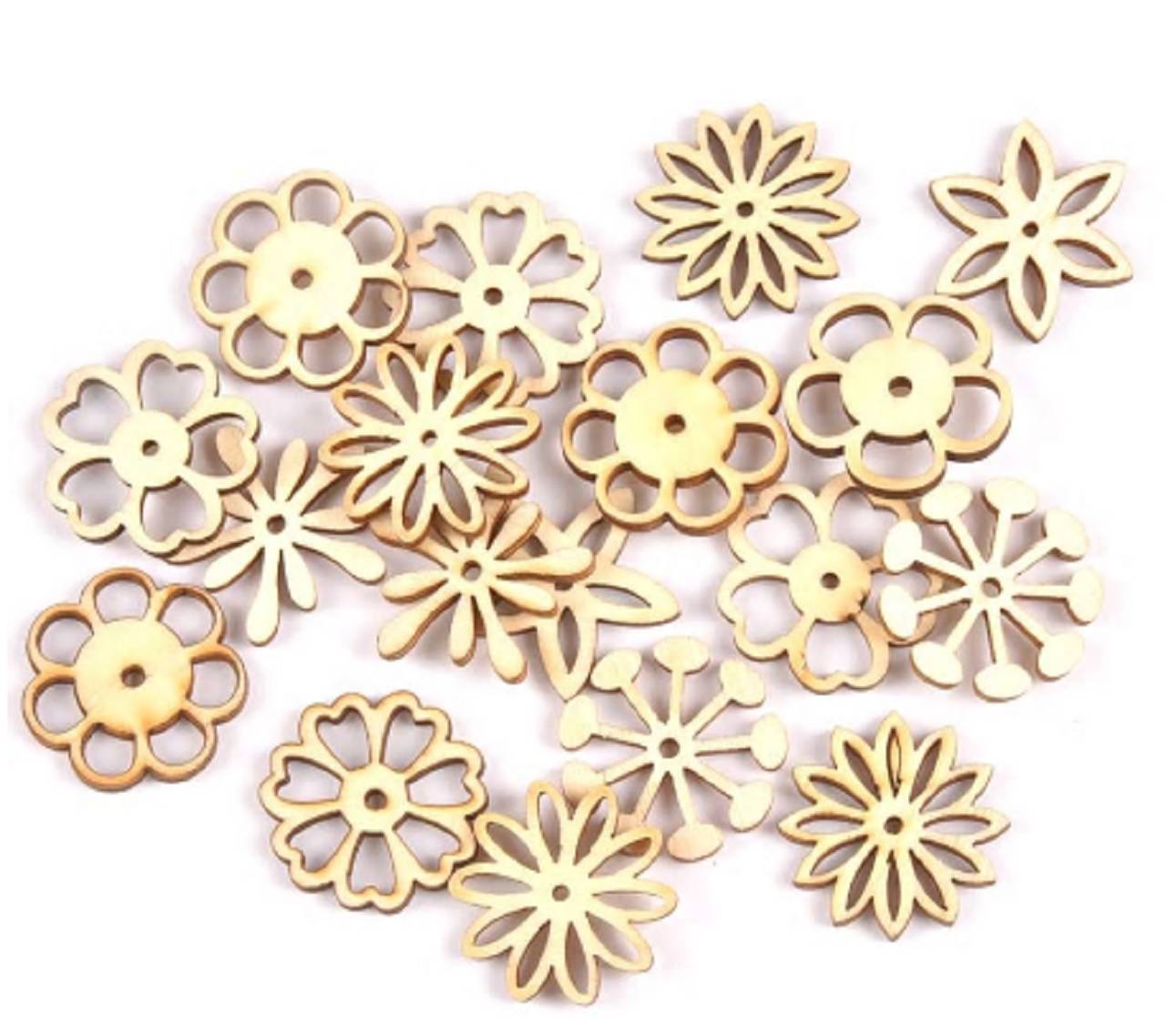 VY101 Výrez kvietok 3 cm / mix