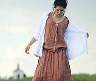 Blúzky a košele - Košile lněná - bílá - 10793555_