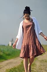 Blúzky a košele - Košile lněná - bílá - 10793557_