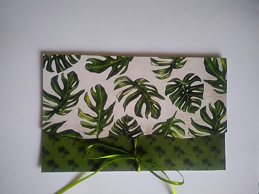 Papiernictvo - obálka na peniaze, poukážku, vstupenky, podujatie... - 10794811_