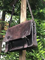 Pánske tašky - Pánska kožená taška - 10799824_