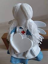 Dekorácie - M.I.L.Y. anjel Zdravotná sestrička - 10810676_