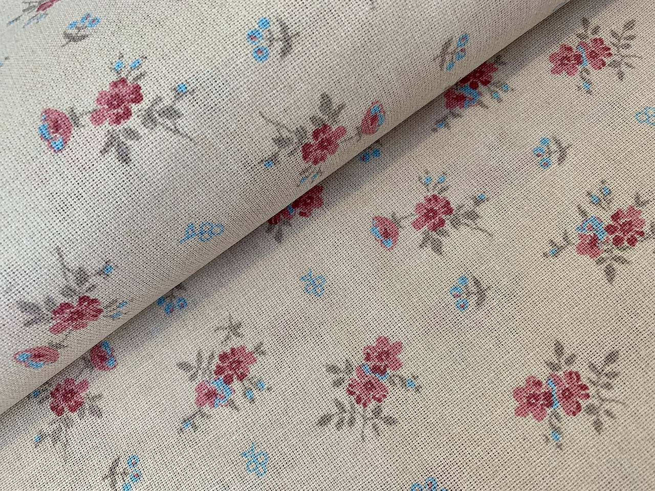 Bavlnené latky kvetinky 