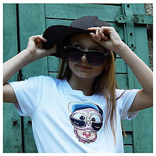 Detské oblečenie - ZĽAVA Detské COOL tričko - OčiPuči mámnaháku Čiko n.1 - 10815614_