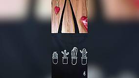 Nákupné tašky - ♥ Plátená, ručne maľovaná taška ♥ (KR3) - 10817559_
