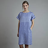 Šaty - ľanové šaty MAYA - zľava - 10818935_