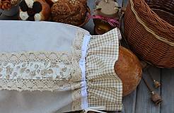 Úžitkový textil - Vrecko na chlieb... - 10819251_