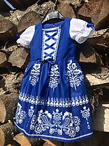 Detské oblečenie - Detské folklórne šaty Terezka - 10824105_