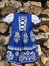 Detské oblečenie - Detské folklórne šaty Terezka - 10824107_