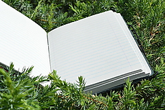 Papiernictvo - Zápisník A5 - "Wood book" - 10823437_