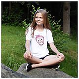 Detské oblečenie - Detské COOL tričko - OčiPuči Sladká Kaika - 10827259_