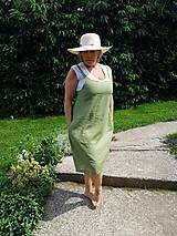Šaty - Olivové šaty - 10825525_