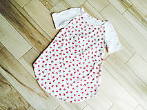 Topy, tričká, tielka - Vzorované tričko na kojenie SKLADOM - 10839807_