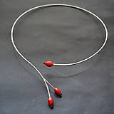 Náhrdelníky - Recy náhrdelník šípky - 10843659_