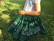 Detské oblečenie - Dievčenská folklórna suknička - 10851011_