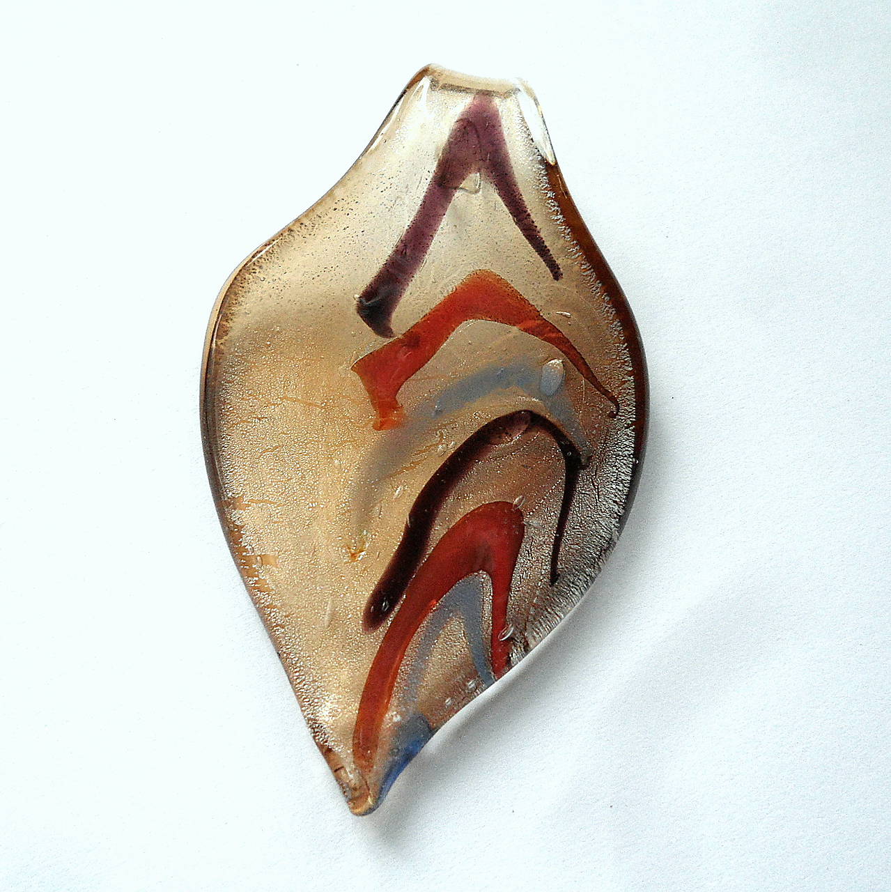 Prívesok lampwork-1ks (dymová)