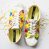 Ponožky, pančuchy, obuv - Rainbow (Rainbow maľovanie (topánky zaslané)) - 10857903_