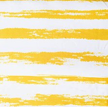 Textil - bavlnený úplet Maľované pruhy, šírka 160 cm (Žltá) - 10861004_