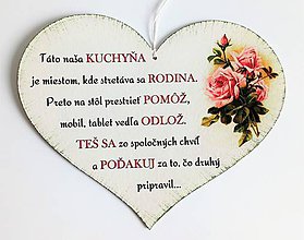 Tabuľky - Srdce - TÁTO NAŠA KUCHYŇA - 10860764_