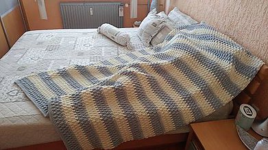 Úžitkový textil - Jemnučká deka z detskej priadze aj pre dospelých :-) - 10863000_