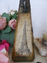 Nádoby - Vintage fľaša Paríž ... - 10860996_