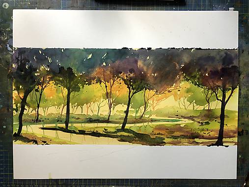 Obrazy - Leto v lese II - 10863838_