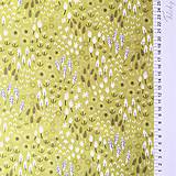 Textil - zelená lúka, 100 % bavlna USA, šírka 110 cm - 10865716_