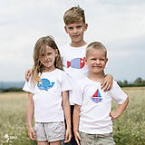 Detské oblečenie - tričko NÁMORNÍCKA RYBKA 86 - 134 (dlhý aj krátky rukáv) - 10874710_