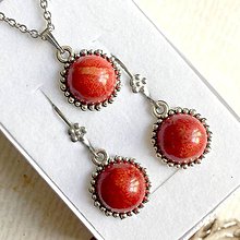 Sady šperkov - Vintage Classic Silver Coral Jewelry / Šperky s pravým červeným koralom /T0006 - 10877461_