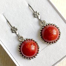 Sady šperkov - Vintage Classic Silver Coral Jewelry / Šperky s pravým červeným koralom /T0006 (Náušnice) - 10877473_