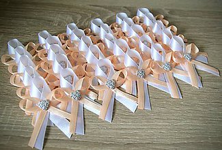 Svadobné pierka - svadobné pierka so srdiečkom - 10878642_