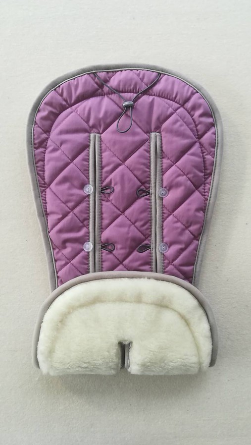 Detský textil - Vlnienka podložka do kočíka GREENTOM / GREENTOM REVERSIBLE 100% MERINO WOOL SUPER WASH - 10886081_