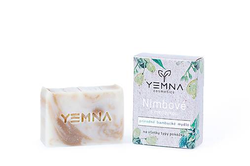 Telová kozmetika - Nimba s medovkou- prírodné mydlo - 10888036_