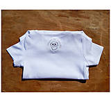 Detské oblečenie - Detské bavlnené body - OčiPuči Baby Sôvä - 10893932_