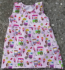 Detské oblečenie - Dievčenské šaty - 10891622_