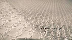 Textil - Madeira - biela vzor I- cena za 10 centimetrov - 10897355_