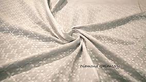 Textil - Madeira - biela vzor iI- cena za 10 centimetrov - 10897374_