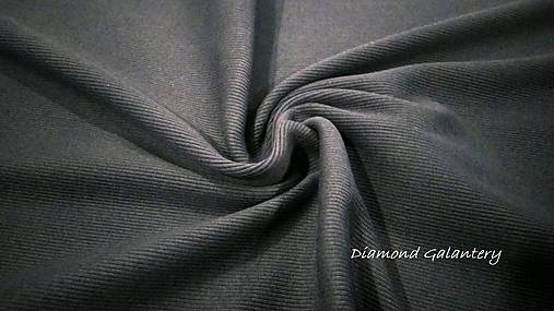 Textil - Patent rebrovaný - cena za 10 centimetrov látky (Tmavo Modrá) - 10894820_