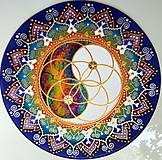 Dekorácie - Mandala...Vesmírna rovnováha - 10898843_